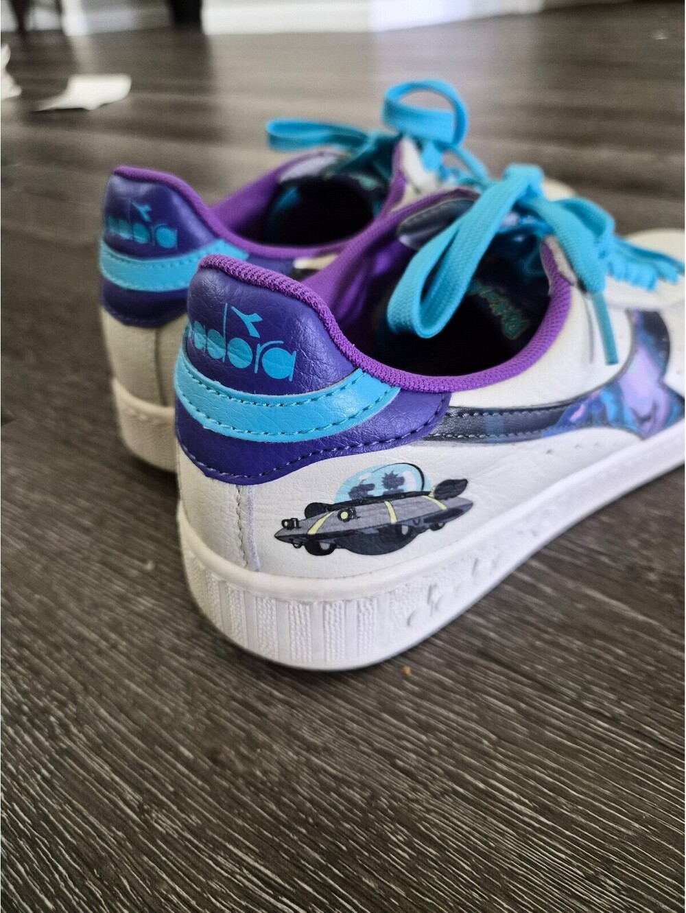 Rick and Morty x Diadora Game Low Space Cruiser Men's Size 9